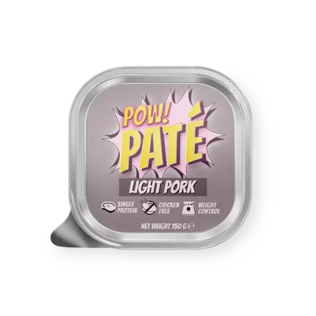 POW! Pate Light Pork 150g - Dog Wet Foods - 7350040128756 - 1