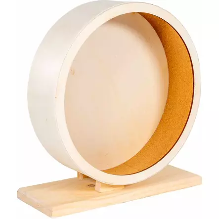 Ozami Puinen Juoksupyörä 33cm Cork - Rabbit and Rodent Toys and Enrichment - 7330002059816 - 1