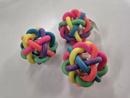 Färgglad plastboll - Kattens leksaksbollar - 4033766801266 - 1