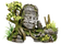 Nobby Aqua Ornaments Angkor Wat with Plants Aquarium Ornament - Aquarium Decorations - 4033766282836 - 1
