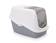 Savic Nestor Cat Litter Box - Covered Cat Litter Boxes - 5411388022716 - 1