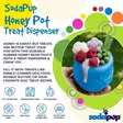 SodaPup Honey Pot Enrichment Bowl XL - Dog Activation Mats and Bowls - 810216027346 - 3