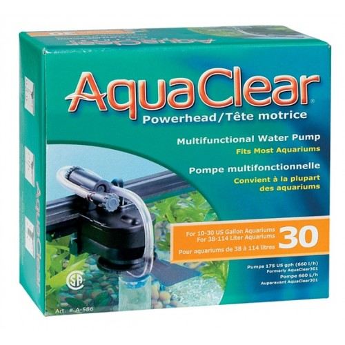 AquaClear PowerHead 30 Multi-Function Pump 120L - Aquarium Filters - 015561105866 - 1