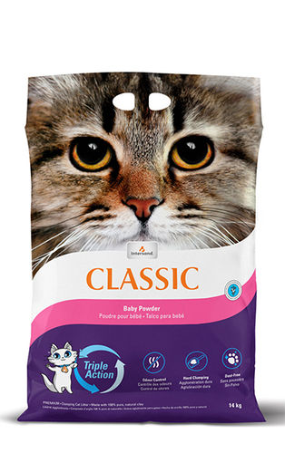 Classic Baby Powder Cat Litter - Cat Micrograins - 777979580146 - 1