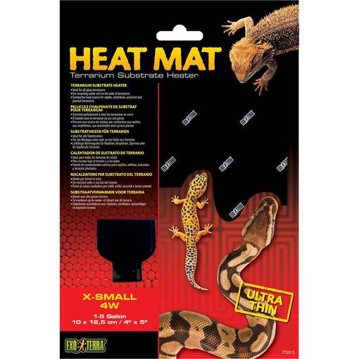 ExoTerra Wärmeunterlage Heizmatte Terrarium - Terrarien Beleuchtung und Heizung - 015561220156 - 1