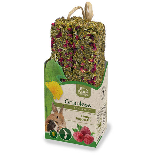JR Farm Kornfri Hoppel-Fit godis 140 g - Godisarer för kaniner och smådjur - 4024344246036 - 1