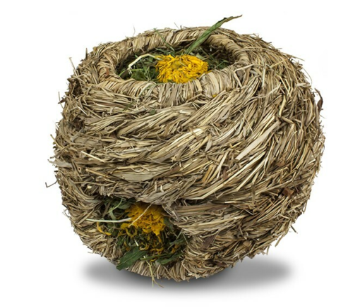 JR Farm Dandelion Nests 130 g - Rabbit and Rodent Treats - 4024344186646 - 1