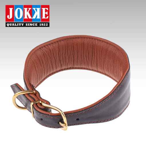 Jokke WIND Läderhalsband - Hundens läderhalsband - 6417114315106 - 1