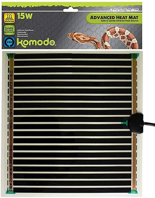Komodo Heat Mat 15W - Terrarium Lighting and Heating - 701029823426 - 1