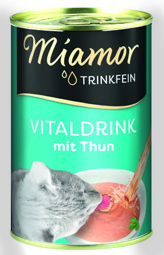 Miamor Trinkfein Vitaldryck Tonfisk katt komplementärfoder 135ml - Kattens godis - 4000158743626 - 1