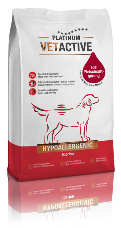 Platinum Vetactive Hypoallergenic Semi-Moist Dog Food - Platinum Dry Dog Food - 4260646190176 - 1
