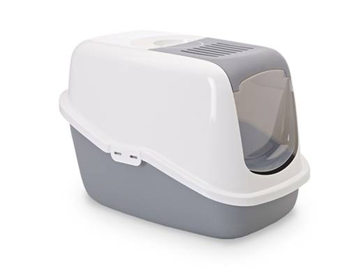 Savic Nestor Cat Litter Box - Covered Cat Litter Boxes - 5411388022716 - 1