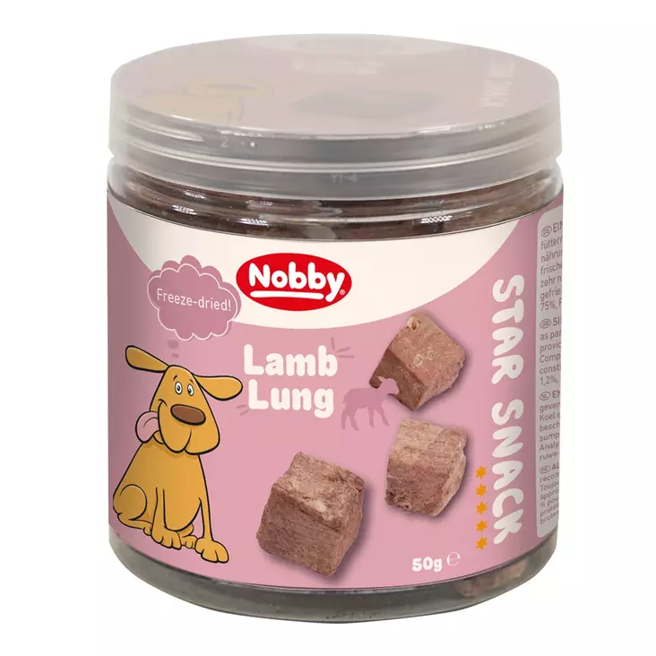 Nobby StarSnack FD Lamb Lung 50g 50976 - Hundeleckerlis - 4033766509766 - 1