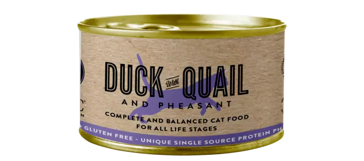 Celtic Duck, Quail & Pheasant märkä 100g - Wet Cat Food Cans - 5425038505306 - 1