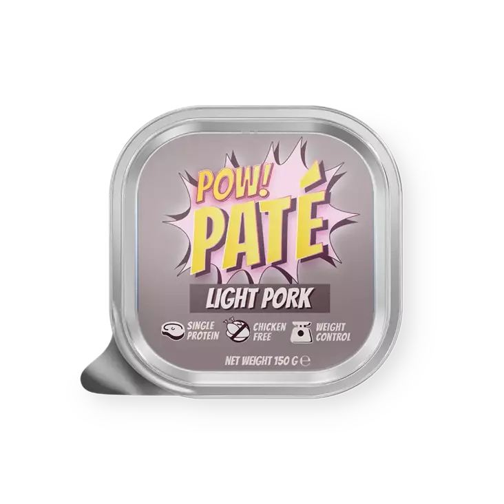 POW! Pate Light Pork 150g - Hundens våtfoder - 7350040128756 - 1