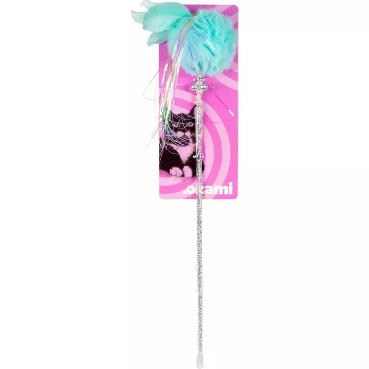 Ozami kattvipp turkos - Kattens leksaker och pinnar - 7330002050066 - 1