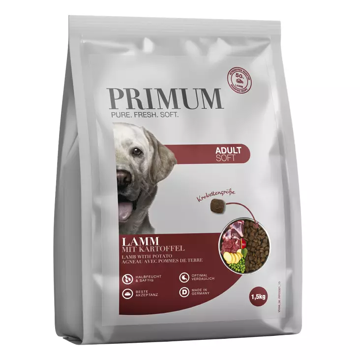 Primum Adult Lammas & peruna 1,5kg - Specialtorkad mat - 4250839503166 - 1