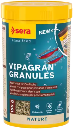Sera Vipagran 100g 250ml - Dry Fish Food - 4001942545556 - 1