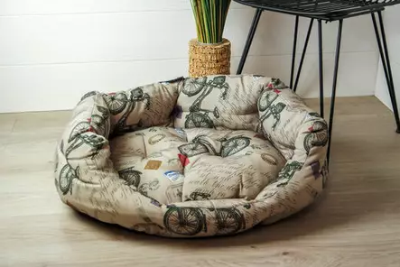 Danish Design - Vintage Bikes Deluxe Hundsäng - Hundsängar med kant - 5028441087317 - 2