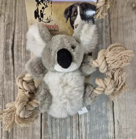 Kramdjur Koala med repben Hundleksak - Hundars mjukdjur - 5060006744457 - 1