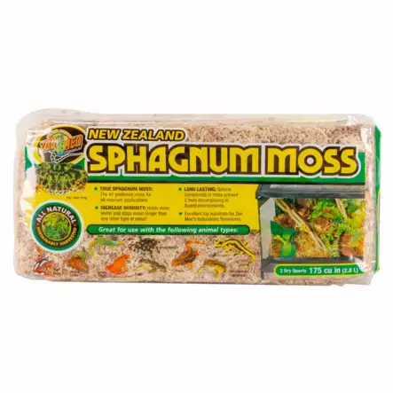 New Zealand Sphagnum Moss - 150g, 2.8L - Terrarium Bedding and Substrate - 097612200287 - 1