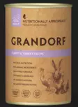Grandorf D Rabbit Turkey 400g - Hundens våtfoder - 5407007852147 - 1