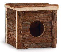 BeezTees Forest Rodent Fun Classic Lodge - Rabbit and Rodent Nest Boxes and Accessories - 8712695064947 - 1