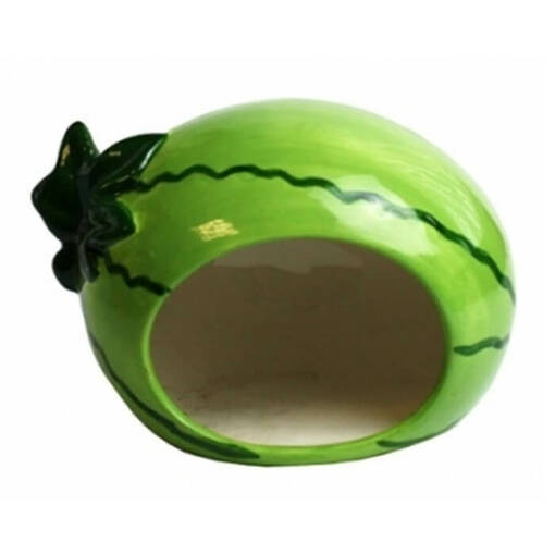HappyPet Ceramic Melon Nest for Rodents - Rabbit and Rodent Nest Boxes and Accessories - 701029131927 - 1