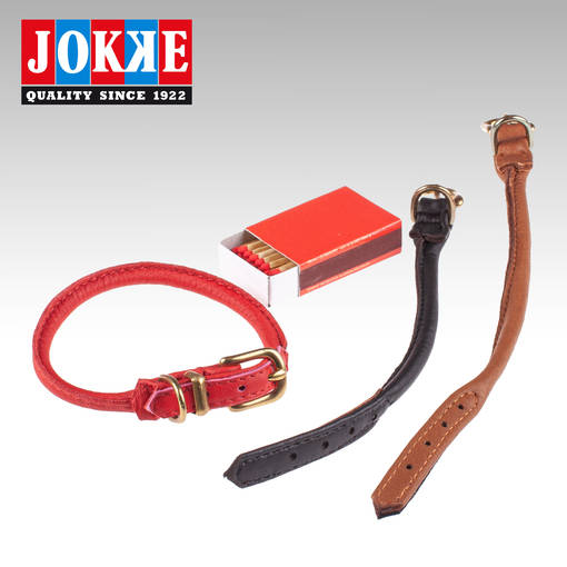 Jokke Fifi läderkoppel - Hundens läderhalsband - 6417114325327 - 1