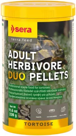 Sera Adult Herbivor Duo pellets 1000ml - Trockenfutter - 4001942560917 - 1