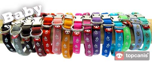 TopCanis Baby-Halsband med Tassmotiv - Pentupannor - 6430027770817 - 1