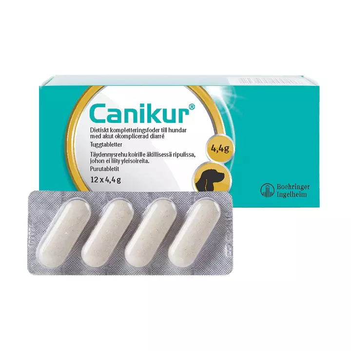 CANIKUR VET 12 Chewable Tablets 4.4g - Dog Supplements - 5703655000207 - 1