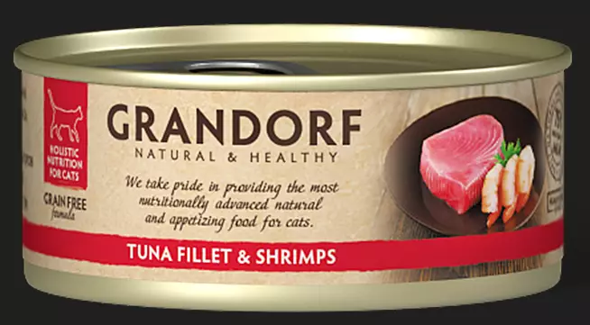 Grandorf C Tuna-Shrimps 70g - Nassfutterdosen - 5407007850297 - 1
