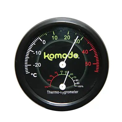 Kombinerad Termometer & Hygrometer Analog - Terrarium inredning - 701029824027 - 1