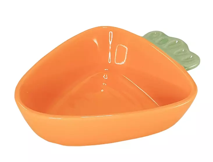Nobby Ceramic Bowl Carrot - Rabbit and Rodent Bowls - 4033766824647 - 1