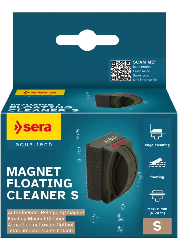 Sera Magnet Floating Cleaner S - Aquarium Pflegezubehör - 4001942542937 - 1