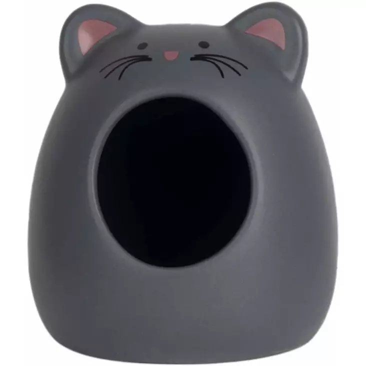 Small Animal House Gray - Rabbit and Rodent Nest Boxes and Accessories - 8886467590917 - 1