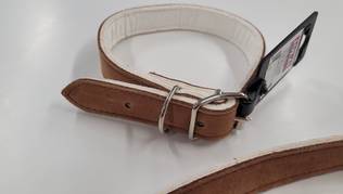 Jokke Sisu Halsband für Hunde - Hunde Lederhalsbänder - 6417114170668 - 1