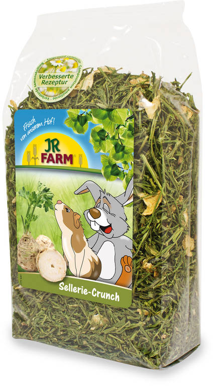 JR Farm Selleri Crunch 200g - Godisarer för kaniner och smådjur - 4024344117428 - 1