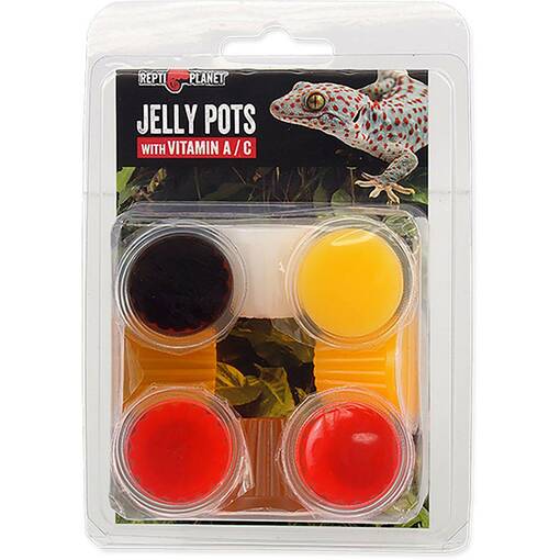 Repti Planet Jelly Pots Vitamin A/C Vitaminkapseln Mix - Ergänzungsfuttermittel - 8595091798018 - 1
