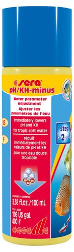 Sera pH/KH-minus pH- och KH-nedsänkare - Akvarievattenvårdsprodukter - 4001942035408 - 1