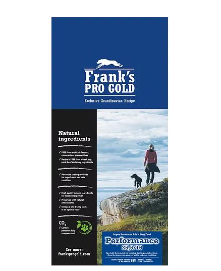 Frank's Pro Gold Performance Hundefutter - Franks Pro Gold Trockenfutter - 6420140010068 - 1