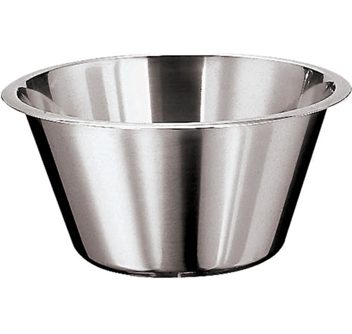 Tiefer Edelstahlnapf 2 l für Hunde - Hundeschüsseln aus Metall - 7392244130098 - 1