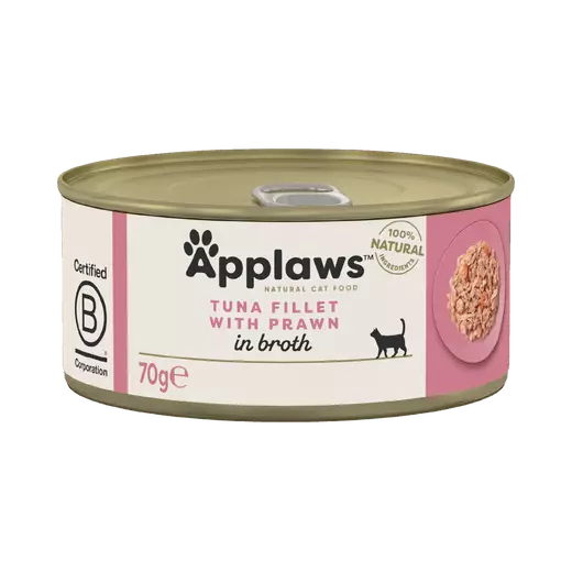 Applaws Thunfisch & Garnelen Katzen-Nassfutter 70g - Nassfutterdosen - 5060122490078 - 2