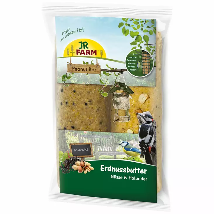 JR FARM Jordnötsbar Jordnötter och Äpple 700g - Fågelmat och godsaker - 4024344186868 - 1