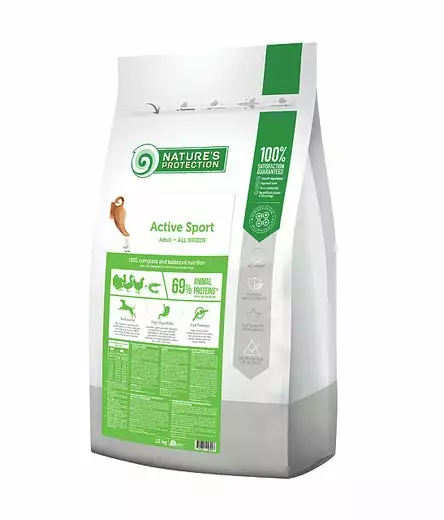 Natures Protection Active Sport 12kg - Natures Protection Trockenfutter - 4771317457448 - 1