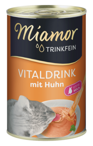 Miamor Trinkfein Vitaldryck Kyckling kattkompletterande foder 135ml - Kattens godis - 4000158743619 - 1
