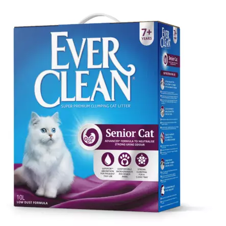 Ever Clean Senior 10 L - Kattens mikrosandsorter - 5060412219419 - 1