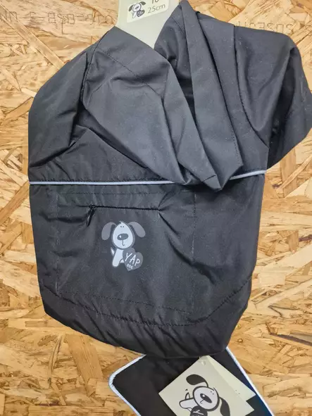Yap Black Raincoat for Small Dogs - Dog Coats and Overalls - 701029908079 - 1
