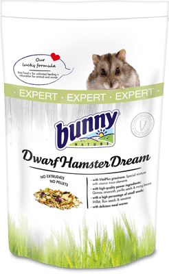 Bunny Dwarf Hamster Dream Expert Dwarf Hamster Food 500g - Rodent Foods - 4018761259229 - 1